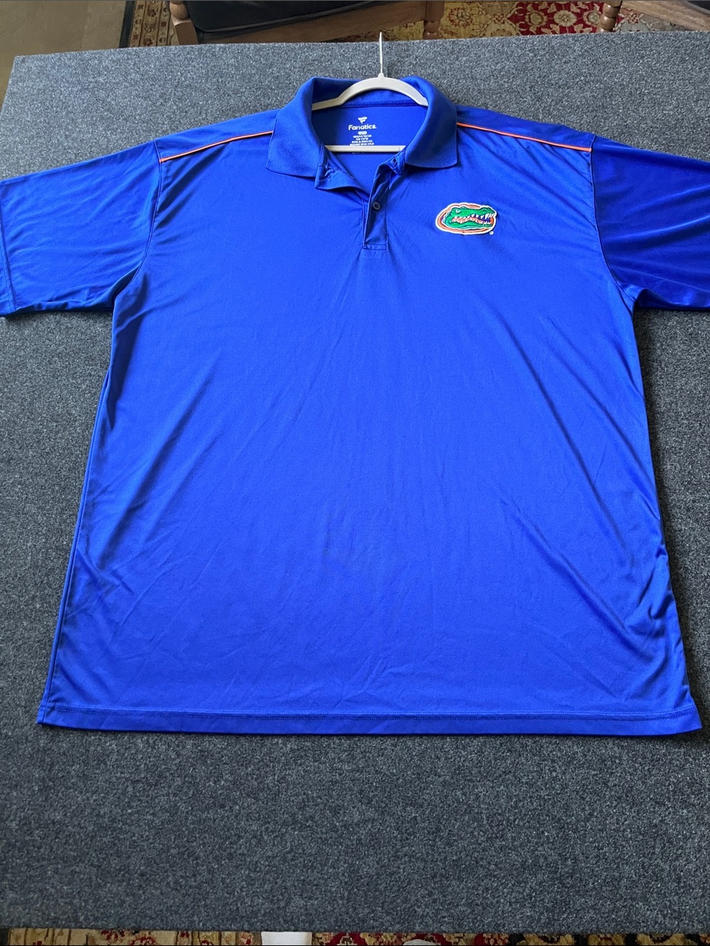 Fanatics Royal Blue Florida Gators Polo with Orange Trim